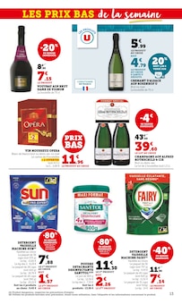 Promo Vin rouge bio dans le catalogue Super U du moment à la page 13