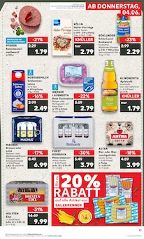 Bier im Kaufland Prospekt "Hier bin ich richtig" mit 62 Seiten (Norderstedt)