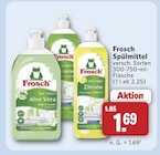 Spülmittel Aloe Vera Angebote von Frosch bei combi Oldenburg für 1,69 €