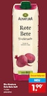 Rote Bete Saft im Angebot bei Netto Marken-Discount in Waiblingen Rote Bete Saft Angebote von Alnatura bei Netto Marken-Discount Waiblingen für 1,99 €