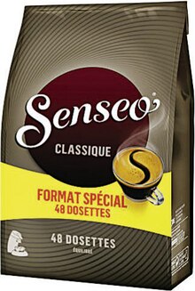 Café décaféiné - Senseo - Casino Supermarchés Café décaféiné - Senseo à 4,27 € dans le catalogue Casino Supermarchés "Faites vous-plaisir cet été !"