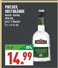 Obstbrände Williams Angebote von Pircher bei Marktkauf Hagen für 14,99 €