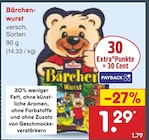 Bärchenwurst bei Netto Marken-Discount im Prospekt "" für 1,29 €
