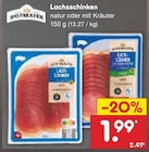 Aktuelles Lachsschinken Angebot bei Netto Marken-Discount in Mannheim ab 1,99 €