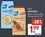 Haferfleks im ALDI SÜD Prospekt Haferfleks von Kölln im aktuellen ALDI SÜD Prospekt für 1,99 €
