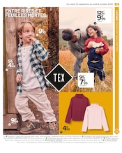 Promos Jogging dans le catalogue "Les basiques c'est nous. La vie qui va avec, c'est vous." de Carrefour à la page 17