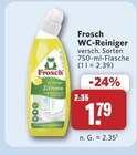 WC-Reiniger im Angebot bei combi in Osnabrück WC-Reiniger Angebote von Frosch bei combi Osnabrück für 1,79 €