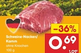 Netto Marken-Discount Rötha - Schweine-Nacken/Kamm Angebot im Prospekt Schweine-Nacken/Kamm bei Netto Marken-Discount im Rötha Prospekt für 0,69 €
