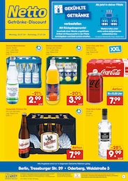 Coca Cola Angebot im aktuellen Netto Marken-Discount Prospekt auf Seite 1