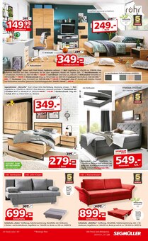 Couch im Segmüller Prospekt "SEGMÜLLER Highlight Angebote" mit 48 Seiten (Frankfurt (Main))