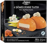 4 dômes poire tatin - Deluxe en promo chez Lidl Avignon à 5,49 €