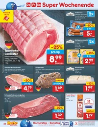 Spanferkel Angebot im aktuellen Netto Marken-Discount Prospekt auf Seite 42
