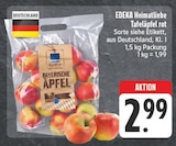 EDEKA Chemnitz - Heimatliebe Tafeläpfel rot Angebot im Prospekt Heimatliebe Tafeläpfel rot bei EDEKA im Chemnitz Prospekt für 2,99 €
