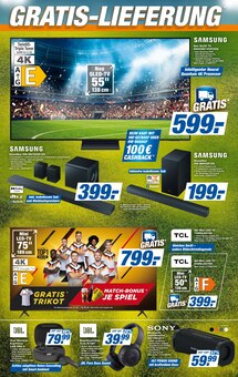 Fernseher im expert Prospekt "Top Angebote" mit 8 Seiten (Lörrach)