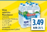 natürliches Mineralwasser naturelle Angebote von Vitrex bei diska Amberg für 3,49 €