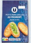 Petits pains grillés au froment - U en promo chez Super U Caen à 0,64 €