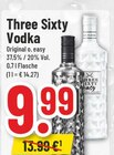 Vodka Original Angebote von Three Sixty bei E center Euskirchen für 9,99 €