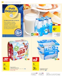 Prix et réduction Fromage Blanc dans le prospectus Carrefour Market en cours Offre Fromage Blanc dans le catalogue Carrefour Market du moment à la page 8