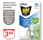 Essentials Mücken-Stecker Nachfüller im Angebot bei GLOBUS in Bochum Essentials Mücken-Stecker Nachfüller Angebote von Raid bei GLOBUS Bochum für 3,49 €