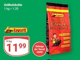 Grillholzkohle Angebote von favorit bei GLOBUS Duisburg für 11,99 €