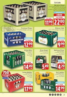 Bier im EDEKA Prospekt "Aktuelle Angebote" mit 30 Seiten (Detmold)