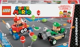 Mario Kart – Bébé Mario contre Bébé Luigi - LEGO - Intermarché Hyper Mario Kart – Bébé Mario contre Bébé Luigi - LEGO à 19,90 € dans le catalogue Intermarché Hyper