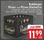 Pilsner Angebote von Radeberger bei E center Kamp-Lintfort für 11,99 €