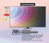Blanc Brun Saint-Herblain - Promo Téléviseur neo qled 4k Promo Téléviseur neo qled 4k à 749,90 € dans le catalogue Blanc Brun à Saint-Herblain