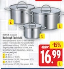 Kochtopf Edelstahl Ø 16 cm von EDEKA zuhause für 16,99 € bei E center im Angebot Kochtopf Edelstahl Ø 16 cm von EDEKA zuhause im aktuellen E center Prospekt