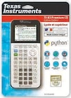 Calculatrice graphique TI-83 Premium - TEXAS INSTRUMENTS en promo chez Hyper U Calculatrice graphique TI-83 Premium - TEXAS INSTRUMENTS dans le catalogue Hyper U