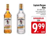 Spiced Gold oder White Rum von Captain Morgan im aktuellen EDEKA Prospekt für 9,99 €