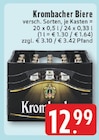 Biere Angebote von Krombacher bei E center Borken für 12,99 €