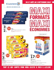 Prospectus E.Leclerc à Épinay-sur-Seine, "MAXI FORMATS, MAXI ÉCONOMIES", 36 pages de promos valables du 27/08/2024 au 07/09/2024