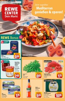 Bier im REWE Prospekt "Dein Markt" mit 34 Seiten (Gießen)