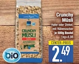 Crunchy Müsli im EDEKA Prospekt Crunchy Müsli von im aktuellen EDEKA Prospekt für 2,49 €