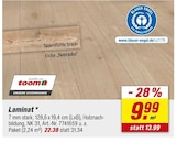Laminat Tauernfichte braun im Angebot bei toom Baumarkt in Weinheim Laminat Tauernfichte braun Angebote von toom bei toom Baumarkt Weinheim für 22,38 €