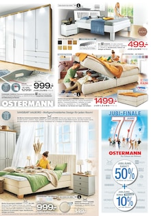 Bett im aktuellen Ostermann Prospekt (Neuss) Bett im Ostermann Prospekt "Jubi Finale - 77 Jahre Ostermann" mit 16 Seiten (Neuss)