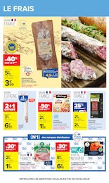 Prix et réduction Lardons dans le prospectus Carrefour en cours Offre Lardons dans le catalogue Carrefour du moment à la page 34