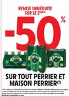 Intermarché Express La Verrière - Promo -50% remise immédiate sur le 2ème produit sur tout perrier et maison perrier Promo -50% remise immédiate sur le 2ème produit sur tout perrier et maison perrier à dans le catalogue Intermarché Express à La Verrière