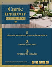 Cuisine Angebote im Prospekt "Carte traiteur SPÉCIAL FÊTES" von E.Leclerc auf Seite 2