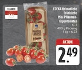 Fränkische Mini Pflaumen-Rispentomaten im Angebot bei E center in Bayreuth Fränkische Mini Pflaumen-Rispentomaten Angebote von EDEKA Heimatliebe bei E center Bayreuth für 2,49 €