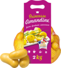 POMMES DE TERRE DE CONSOMMATION À CHAIR FERME AMANDINE - SANS MARQUE - Auchan Hypermarché à Saintes POMMES DE TERRE DE CONSOMMATION À CHAIR FERME AMANDINE - SANS MARQUE en promo chez Auchan Hypermarché Saintes à 3,29 €