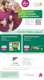 mea - meine apotheke Prospekt für Elmshorn mit 4 Seiten mea - meine apotheke Prospekt für Elmshorn: "Unsere September-Angebote", 4 Seiten, 01.09.2025 - 30.09.2025