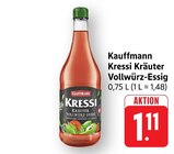 Kressi Kräuter Vollwürz-Essig bei E center im Gerlingen Prospekt für 1,11 €