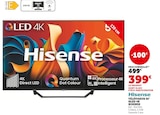 Super U Thouars - Promo Téléviseur 55" qled 4k Promo Téléviseur 55" qled 4k à 399,00 € dans le catalogue Super U à Thouars