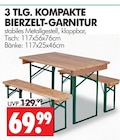 Kompakte Bierzelt-Garnitur im Angebot bei Wreesmann in Weimar Kompakte Bierzelt-Garnitur Angebote bei Wreesmann Weimar für 69,99 €
