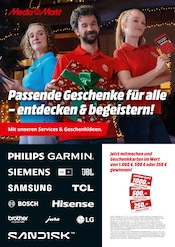 Aktueller MediaMarkt Saturn Elektromärkte Prospekt in Memmingen und Umgebung, "Passende Geschenke für alle – entdecken & begeistern!" mit 12 Seiten, 01.12.2025 - 23.12.2025