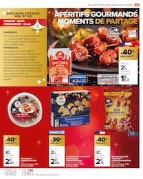 Offre Saucisses cocktail dans le catalogue Carrefour du moment à la page 5