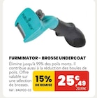Brosse undercoat - Furminator dans le catalogue Animalis