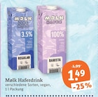 Haferdrink Regular von Mølk für 1,49 € bei tegut im Angebot Haferdrink Regular von Mølk im aktuellen tegut Prospekt